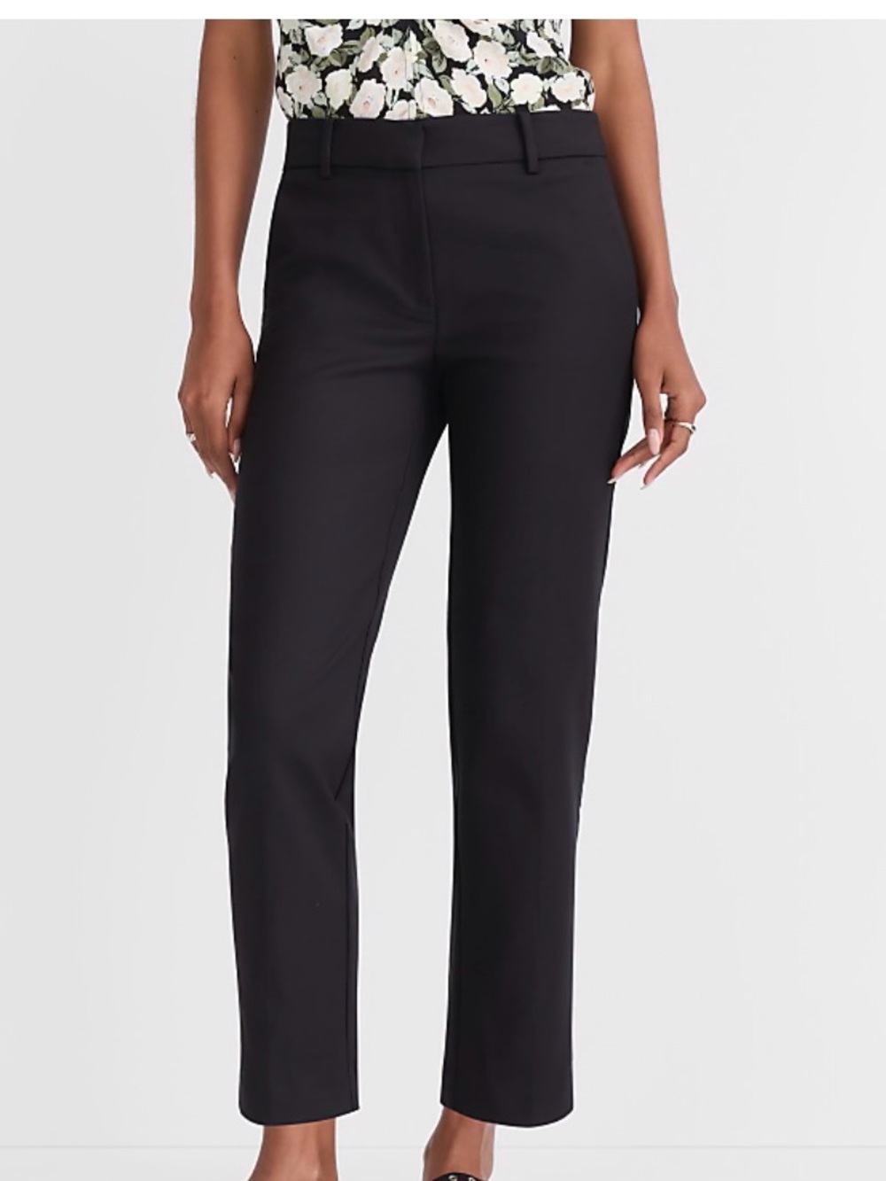 Loft - The riviera slim Women's Brown Straight-Leg Dress Pants Mid rise